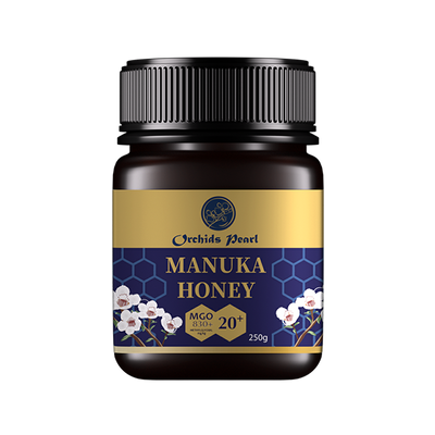 Orchids Pearl Manuka Honey NPA 20+ / MGO 830+ 250g – Premium Australian Manuka for Wellness & Healing