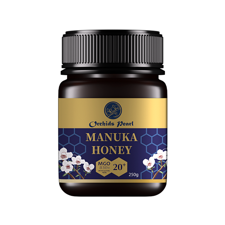 Orchids Pearl Manuka Honey NPA 20+ / MGO 830+ 250g – Premium Australian Manuka for Wellness & Healing