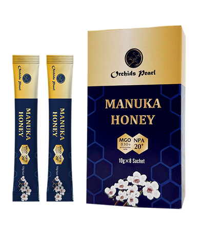 Orchids Pearl Manuka Honey Sachets NPA 20+ / MGO 830+ – Premium Australian Wellness Pack